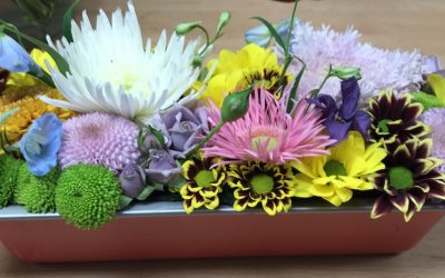 Uitbundig gestylde bloemen maken je vrolijk