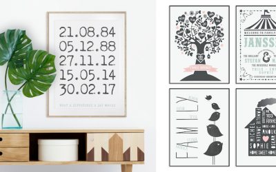 Hippe stamboom poster