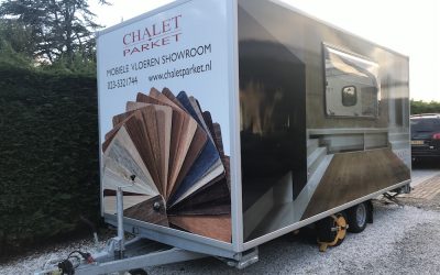 Mobiele vloeren showroom
