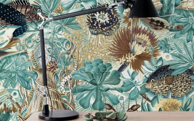 Tip: Underwater Jungle behang van KEK Amsterdam